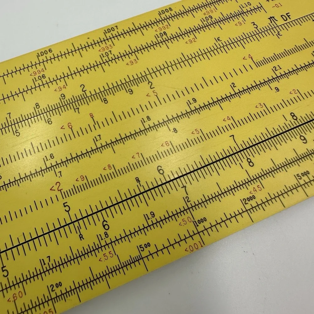 1960 Pickett & Eckel N 3-ES Power Log Exponential Slide Rule All Metal Vintage